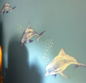 Pièce aux dauphins